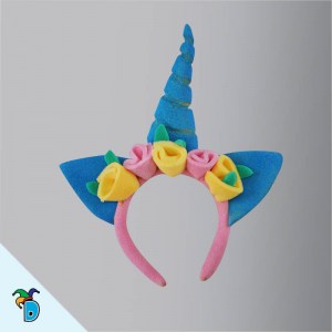 Diadema Unicornio Hule Espuma